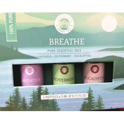 SET 3 OLI ESSENZIALI - BREATHE