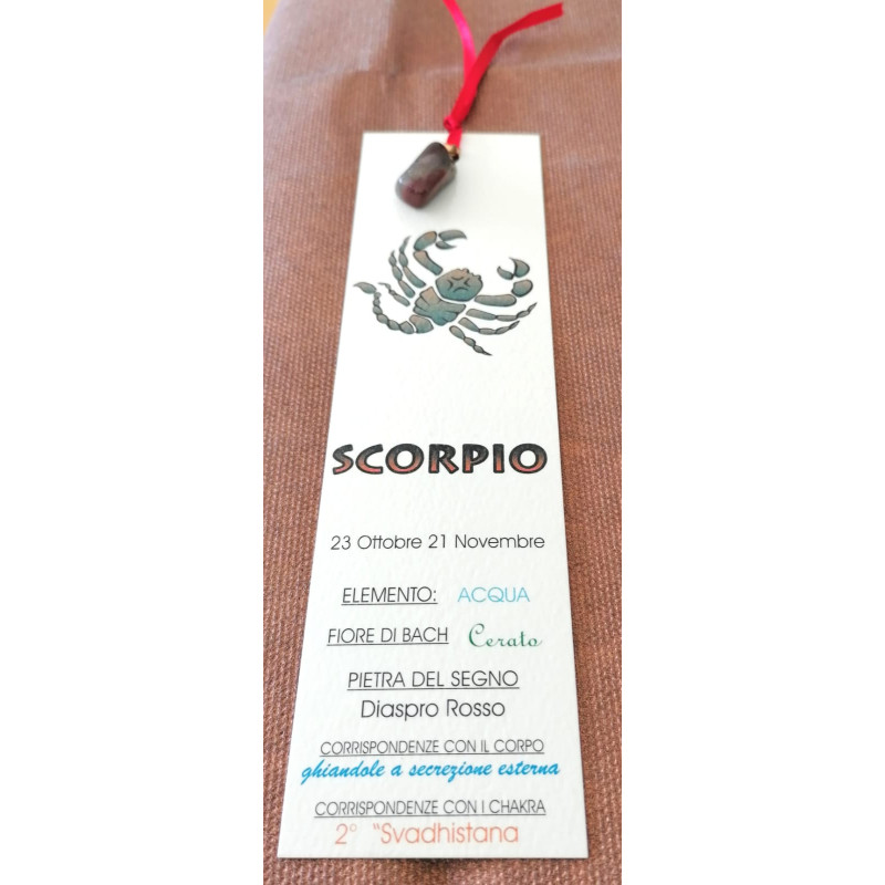 SCORPIONE SEGNALIBRO