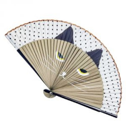 VENTAGLIO GATTO IN BAMBOO
