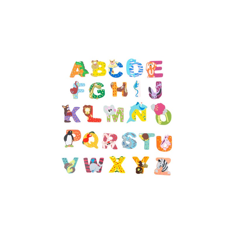 ALFABETO ANIMALI LETTERA SINGOLA