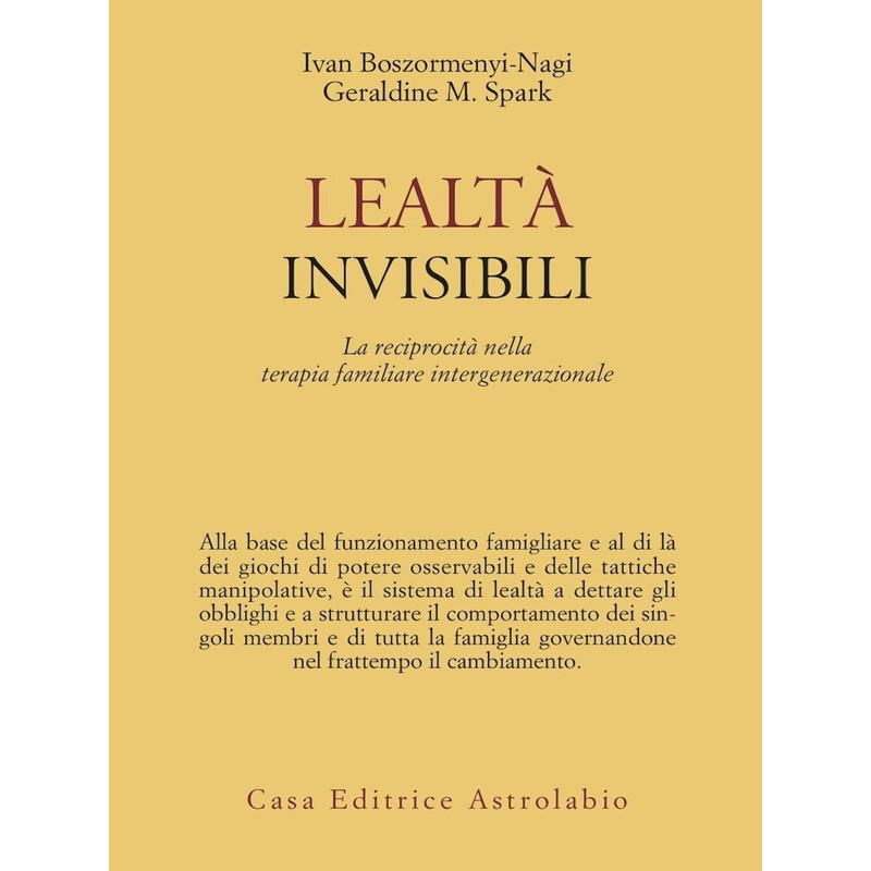 LEALTA' INVISIBILI