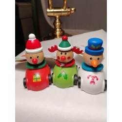 GIOCO IN LEGNO BABBO NATALE