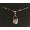 COLLANA ZIRCONI GOCCIA