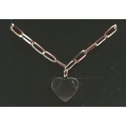 COLLANA ACCIAIO CUORE
