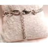BRACCIALE ACCIAIO E ZIRCONI